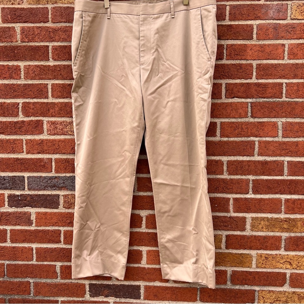 Bonobos Pants Mens 38x30 (Hemmed) org 32 Brown Tan Wednesday Straight Leg Chino